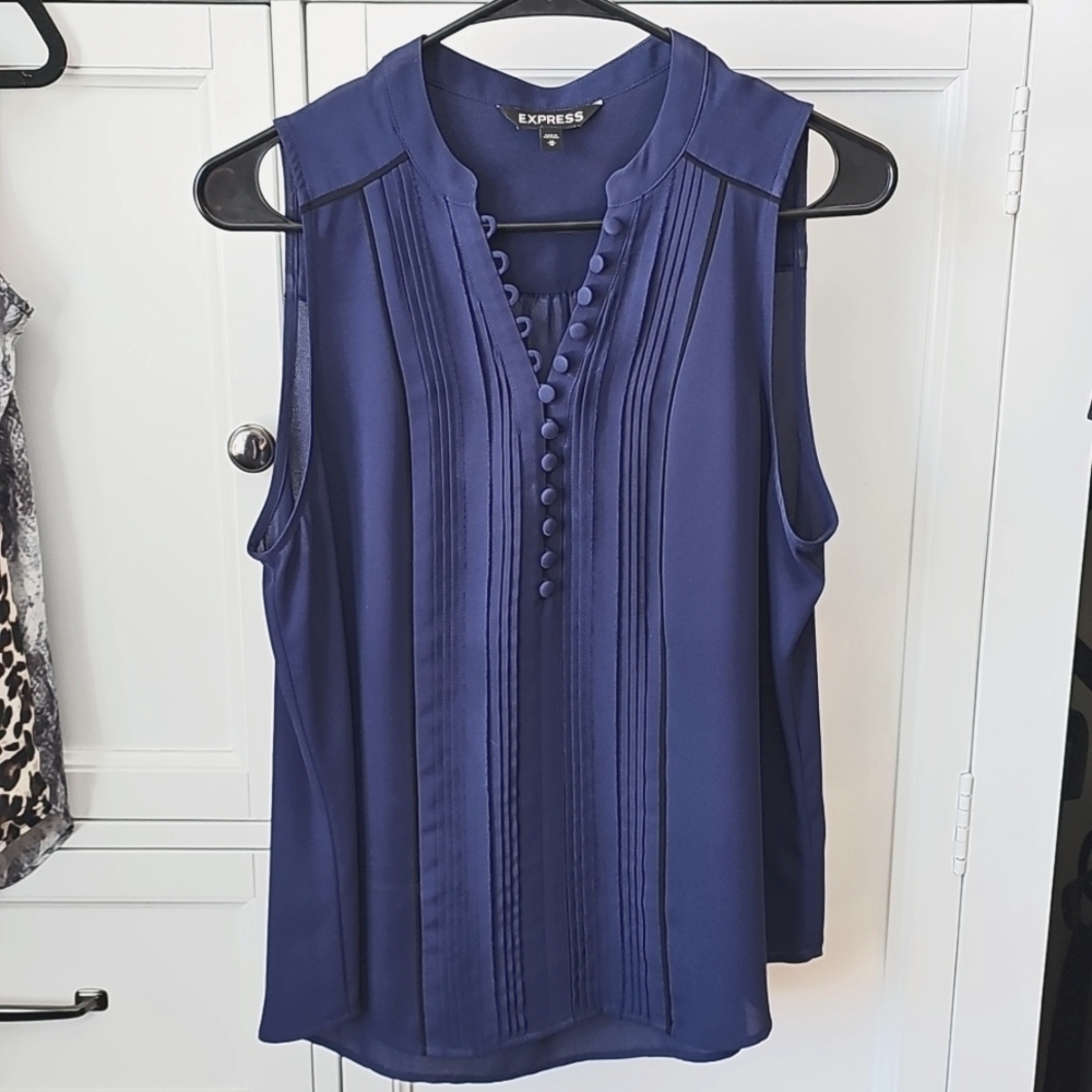 EXPRESS navy blouse
